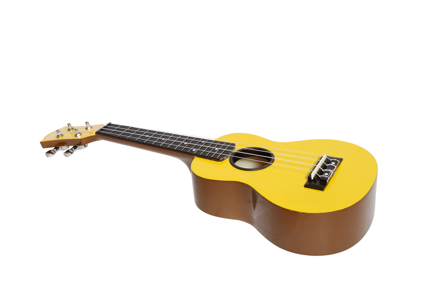 Sanchez ABS Soprano Ukulele with Gig Bag - Yellow — view 3
