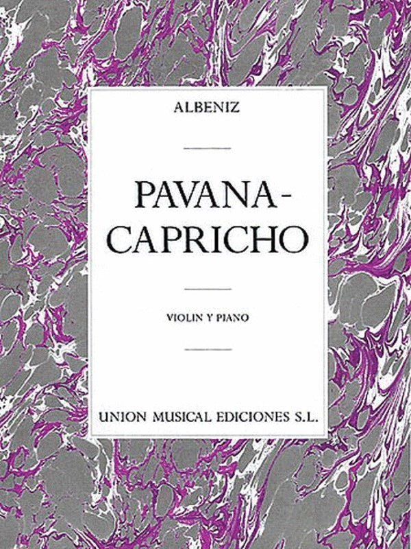 Pavana- Capricho Op.12 Violin and Piano