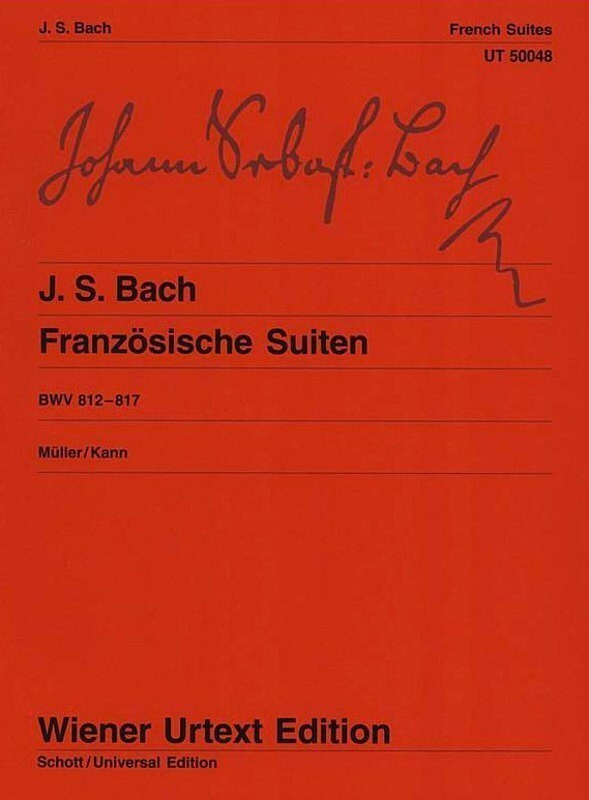 Bach - French Suites Urtext (Softcover Book)