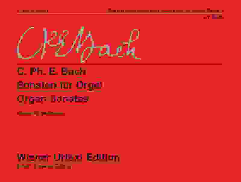 Bach Cpe - Complete Works For Organ Vol 1 Sonatas (Softcover Book)