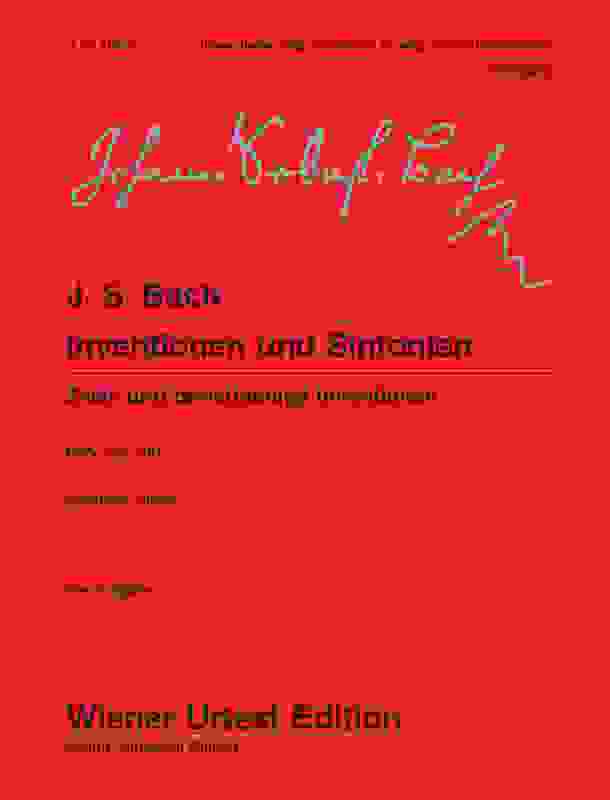Inventions Two And Three Part Urtext New Edition (Softcover Book)