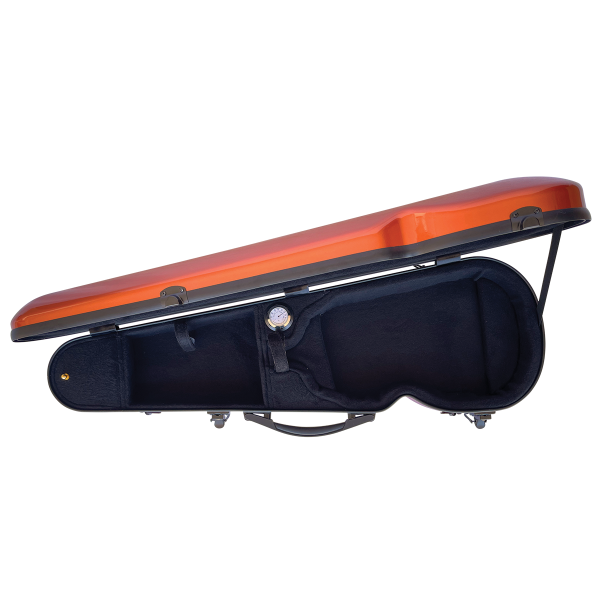 Vivo V203-44CP Polycarbonate Shaped Case to suit 4/4 Violin / 14" Viola - Copper — view 4
