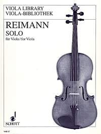 Reimann - Solo For Viola (Schott Music)