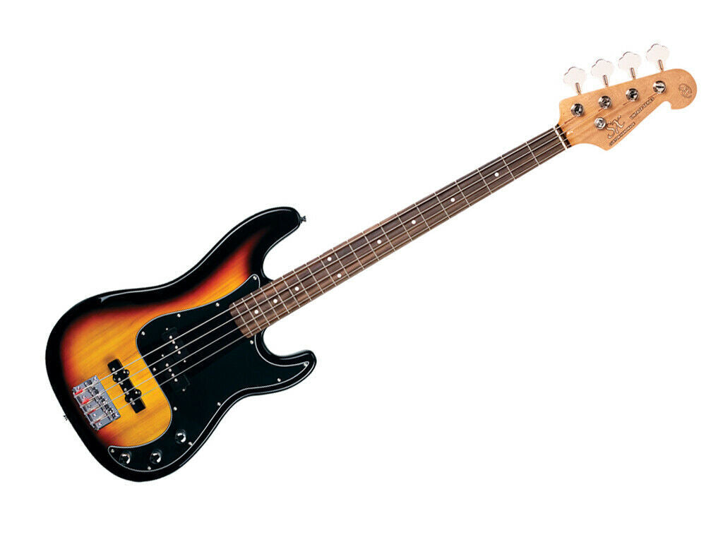 Essex Vintage Style P-J Bass Sunburst Maple