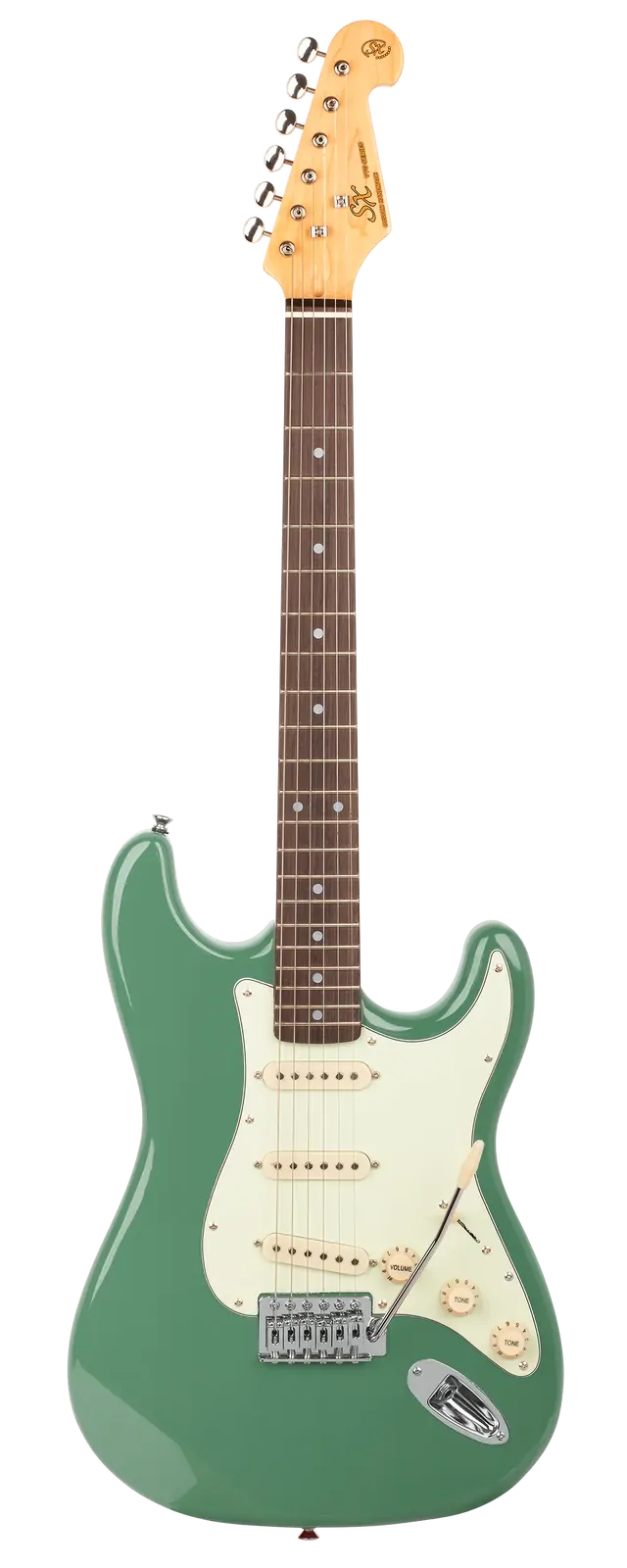 SX VES62VGN Vintage Green Electric Guitar