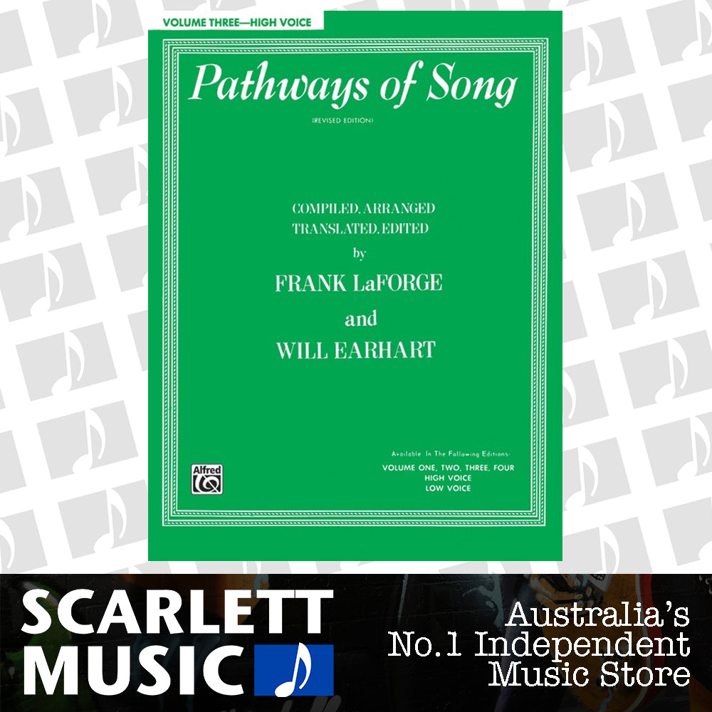Pathways Of Song Volume 3 Book High — view 2