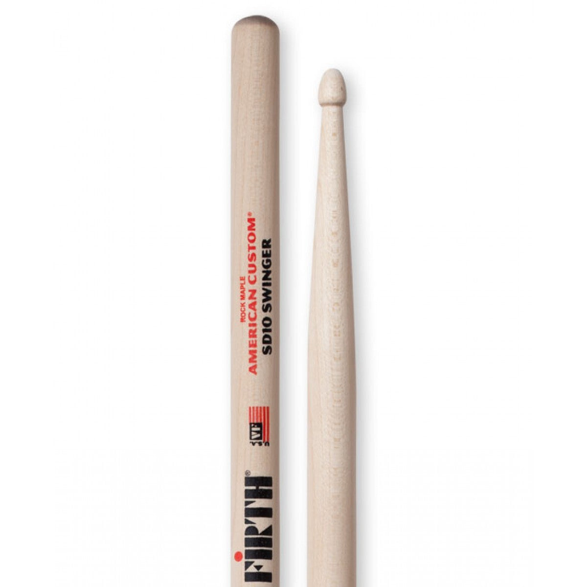 Vic Firth American Custom SD10 Swinger Wood Tip Drum Sticks
