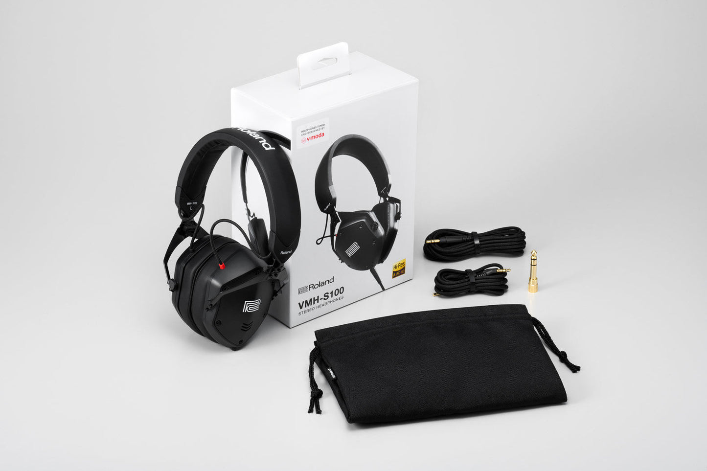 ROLAND VMH-S100 Music Production Headphones - Superior Monitoring, Wide Frequency Range, Detailed Sound Stage — view 4