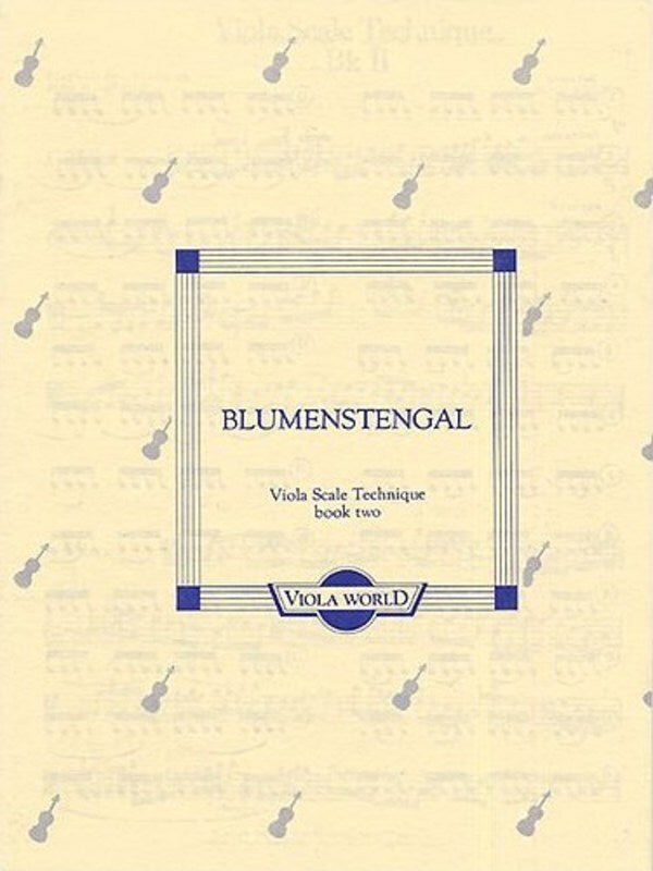 Blumenstengal - Viola Scale Technique Book 2 (Softcover Book)