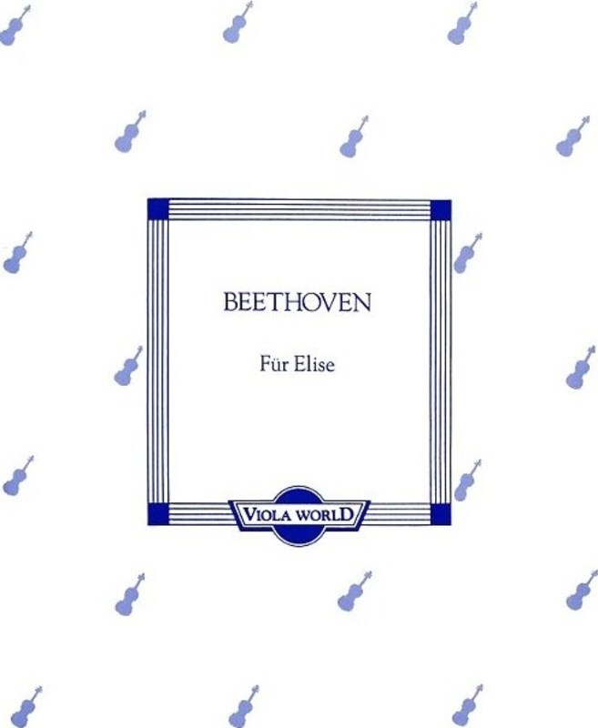 Beethoven - Fur Elise Viola/Piano (Softcover Book)