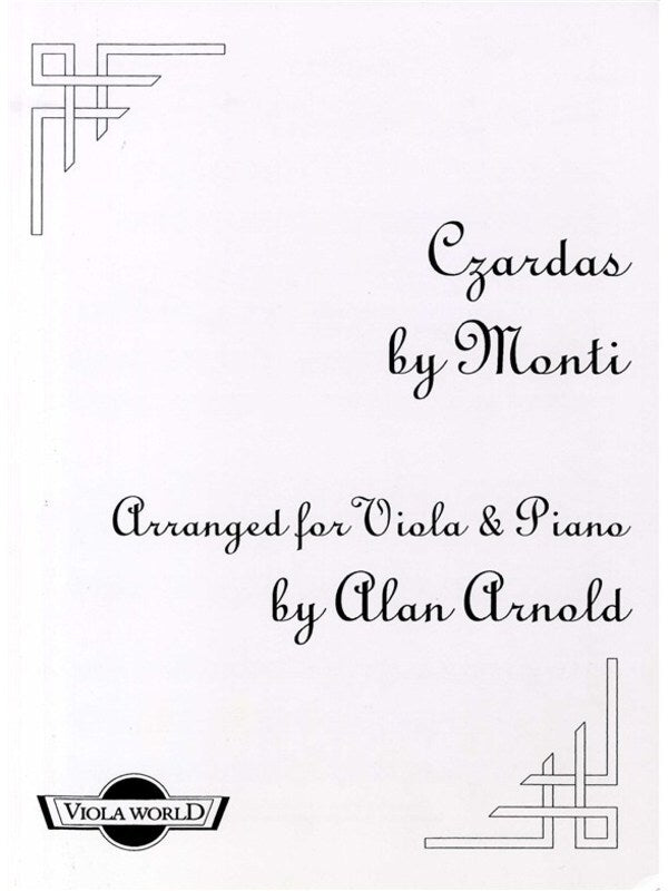 Monti - Czardas Viola/Piano (Softcover Book)