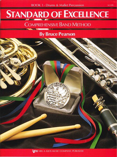 Standard of Excellence Book 1 Drums/Mallet Percussion by Bruce Pearson