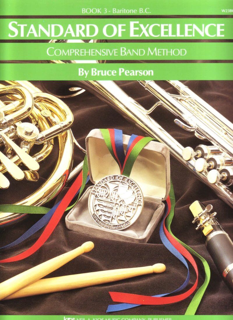 Standard of Excellence Book 3 Baritone B.C. by Bruce Pearson