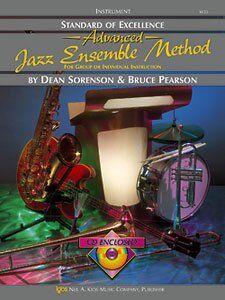 Advanced Jazz Ensemble Method for 2nd Tenor Saxophone BK/CD