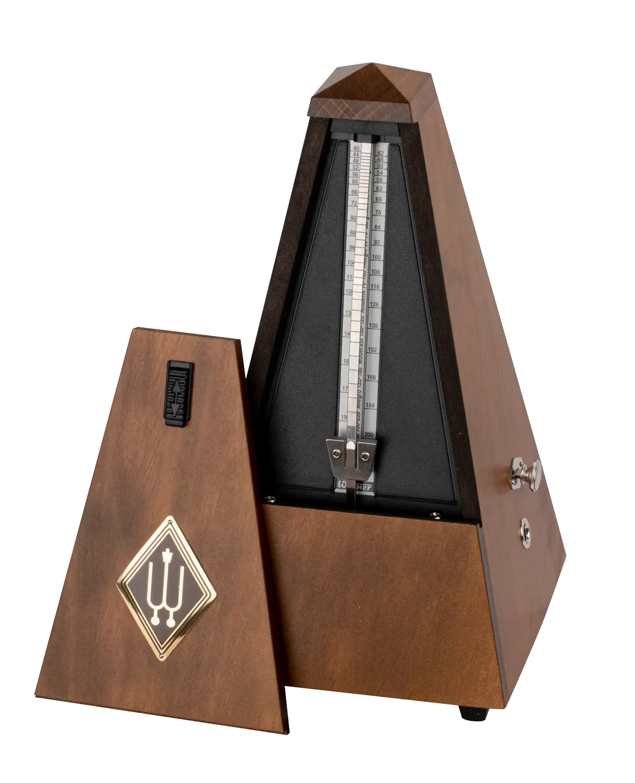 Wittner MAELZEL SYS W813M Mechanical Metronome with Bell in Matt Walnut