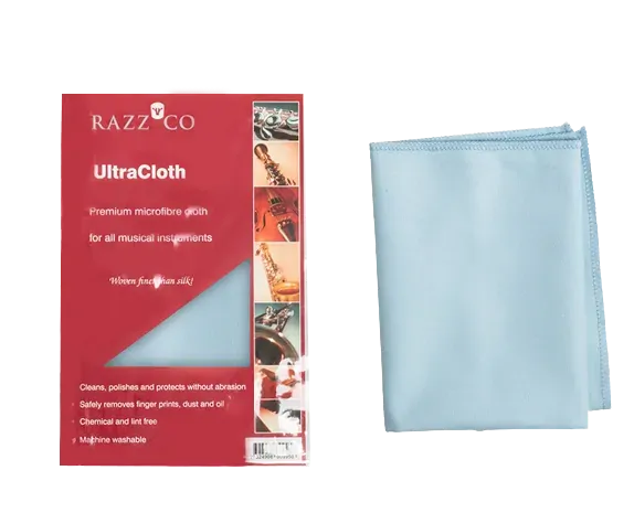 Razz Ultra Cloth Premium Microfibre Cleaning Cloth for Musical Instruments — view 2