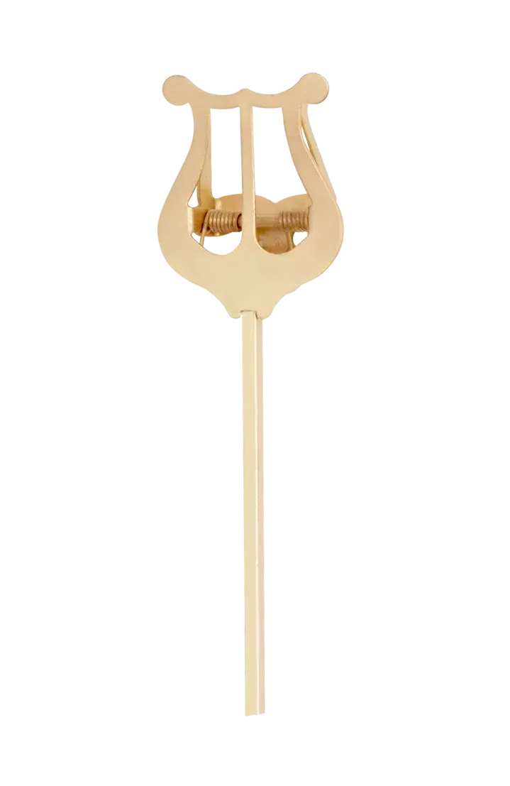 AMS Trumpet/Cornet Lyre Short Stem Gold Plated