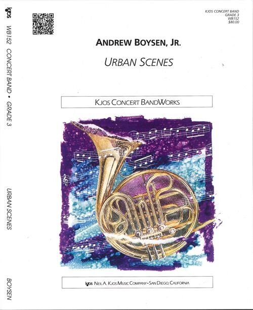 Urban Scenes for Band - Five Short Movements by Neil A. Kjos Music Company, 56 Pages