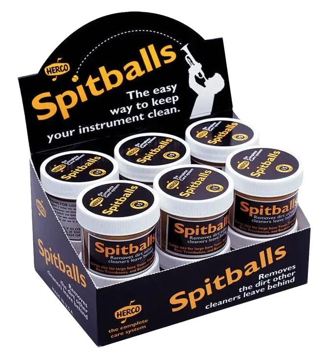Herco Spitballs Small 18-Piece Brass Instrument Cleaning Discs — view 2