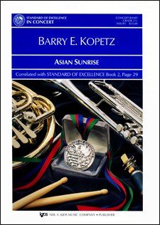Asian Sunrise - Band Composition by Neil A. Kjos Music Company