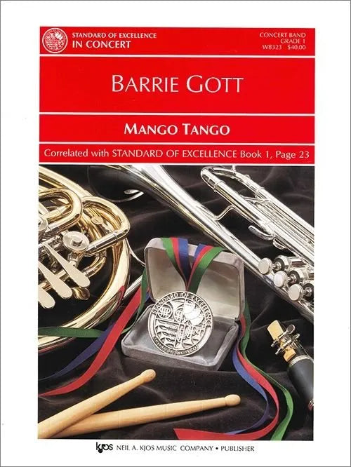 Mango Tango for Concert Band CB1 SC/PTS