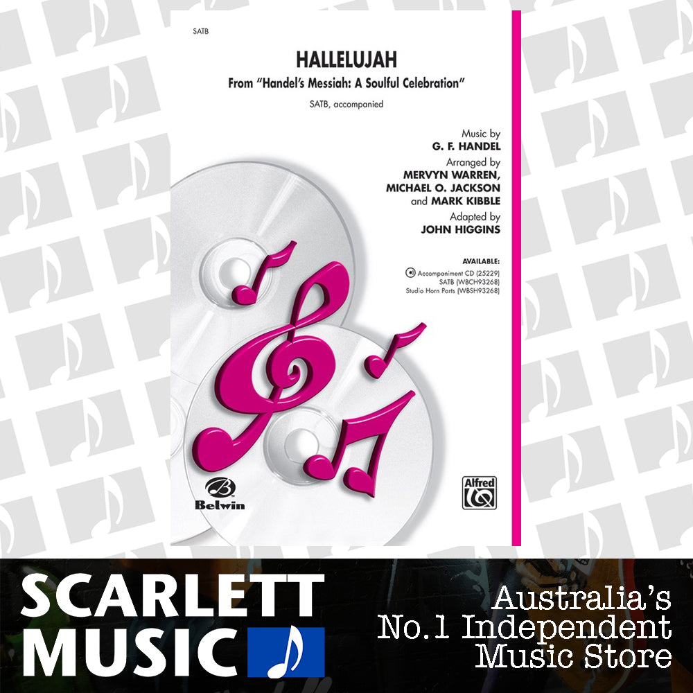 Hallelujah Soulful Celbration SATB — view 2
