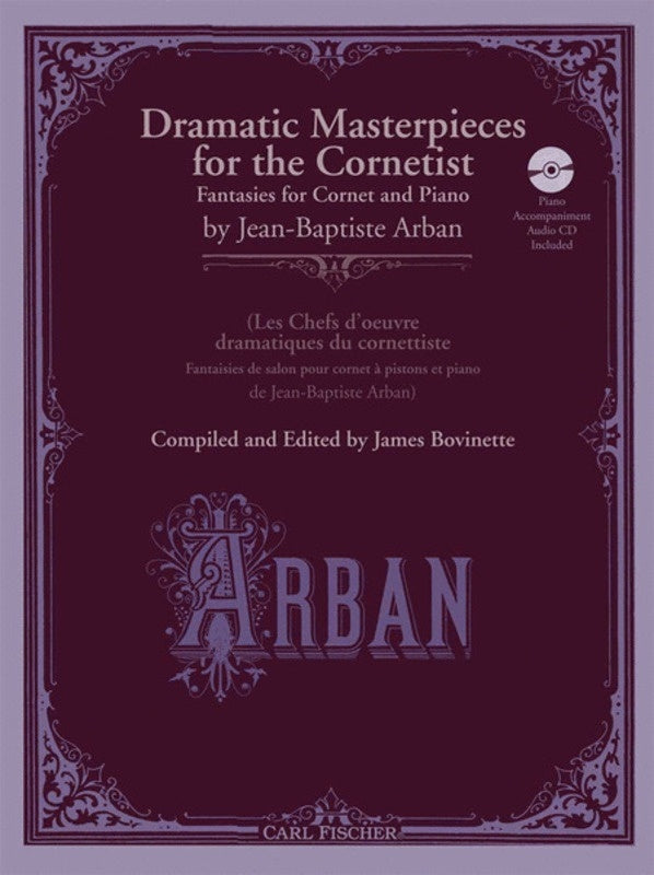 Dramatic Masterpieces For Cornetist Trumpet/Piano Book/