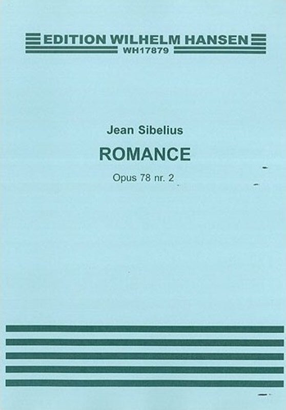 Sibelius Romance Op.78 No.2 Violin(Or Cello)/Piano