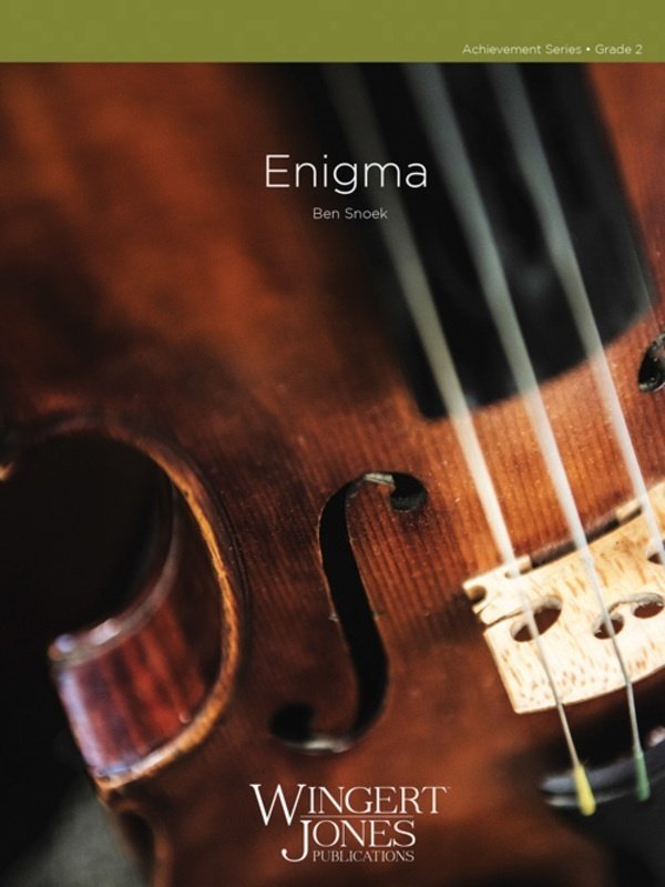 Enigma For String Orchestra So2 Sc/Pts (Wingert-Jones Publications)