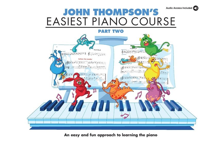 John Thompson's Easiest Piano Course, Part 2 — Book/Online Audio (Willis Music)