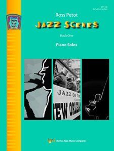Jazz Scenes Book One for Piano by Neil A. Kjos Music Company, 32 Pages