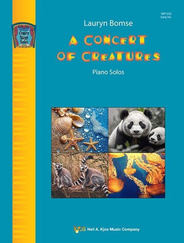 BOMSE - A Concert of Creatures Early Intermediate Piano Sheet Music 24 Pages