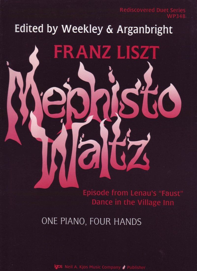 Mephisto Waltz Piano Duet by Neil A. Kjos Music Company