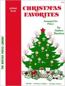 Christmas Favorites Level Primer by James Bastien - 24 Pages, Piano, Easy-to-Read Notes, Kjos Music Company
