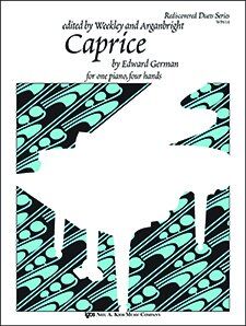 Caprice Piano Duet by Neil A. Kjos Music Company, 16 Pages, Romantic Era, Rediscovered Duets Series