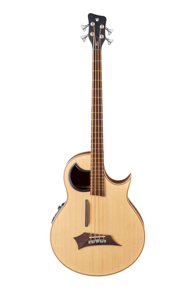 Warwick Alien, 4-String, Natural Transparent Satin