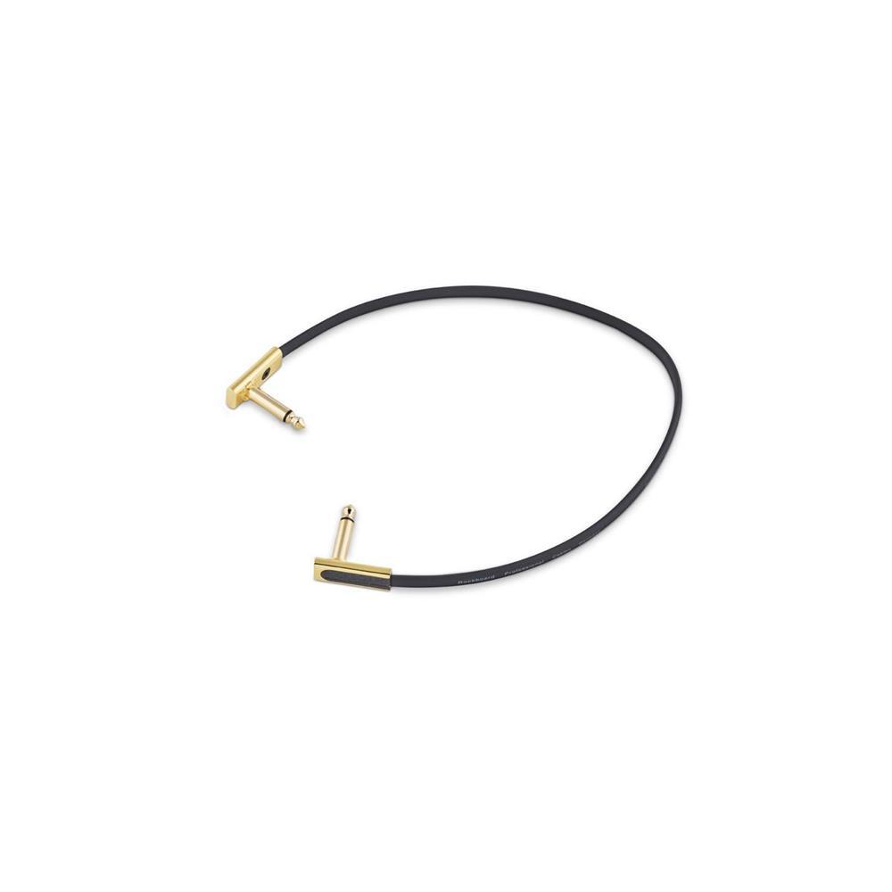RockBoard Flat Patch Cable Gold. 30cm