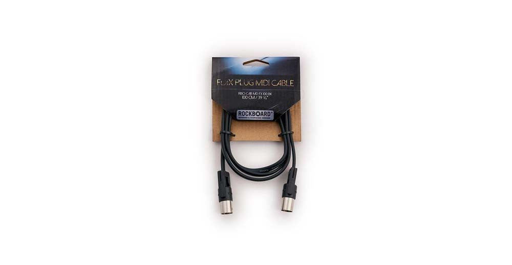 RockBoard FlaXPlug MIDI Cable 100cm Black