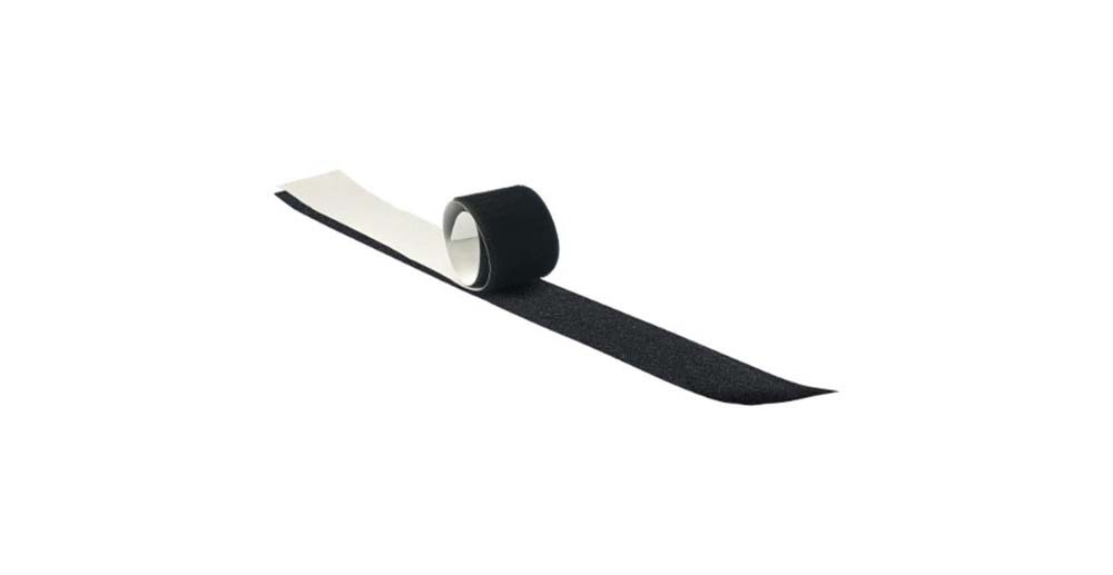 RBO Velcro Fastener m/f 1000x50 mm Black