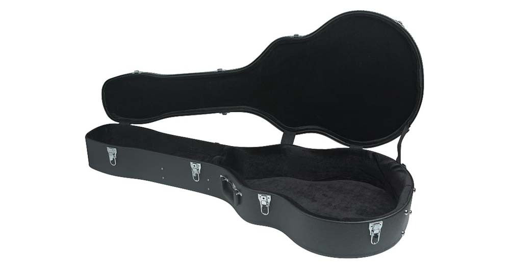 RockCase Standard Hardshell Case - Acoustic Bass - Black — view 3