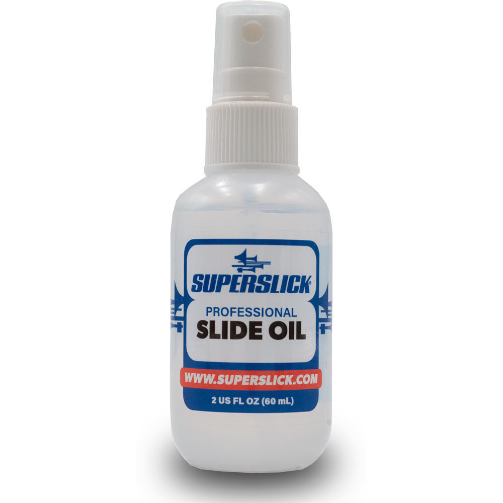 Superslick Professional Trombone Slide Oil 60ml with Sprayer Top