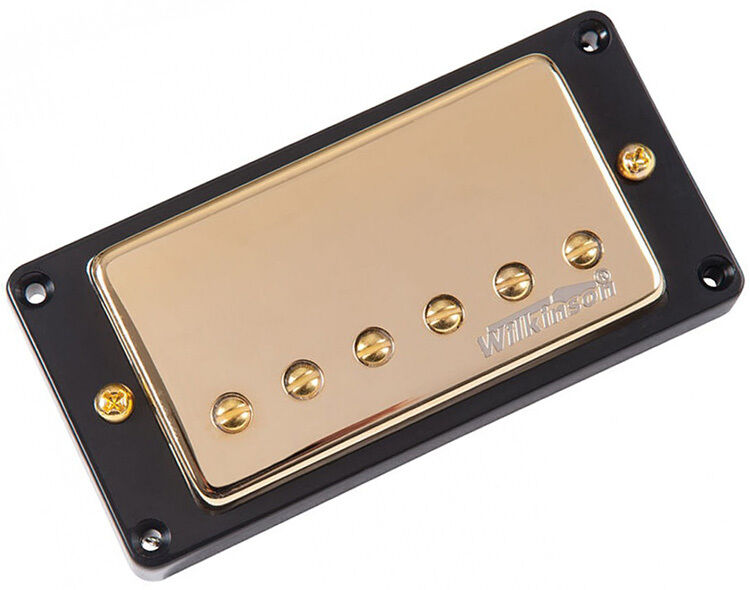Wilkinson Vintage Classic PAF Style Bridge Pickup in Gold for Electric Guitar
