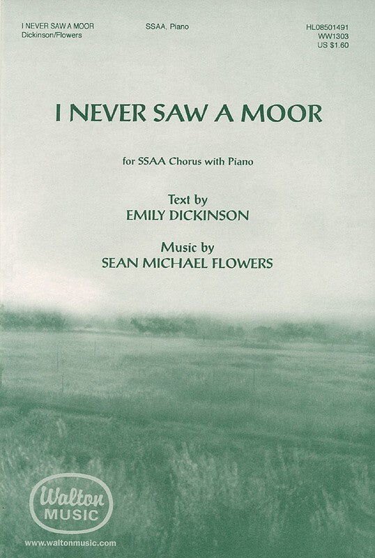 I Never Saw A Moor SSAA (Octavo)