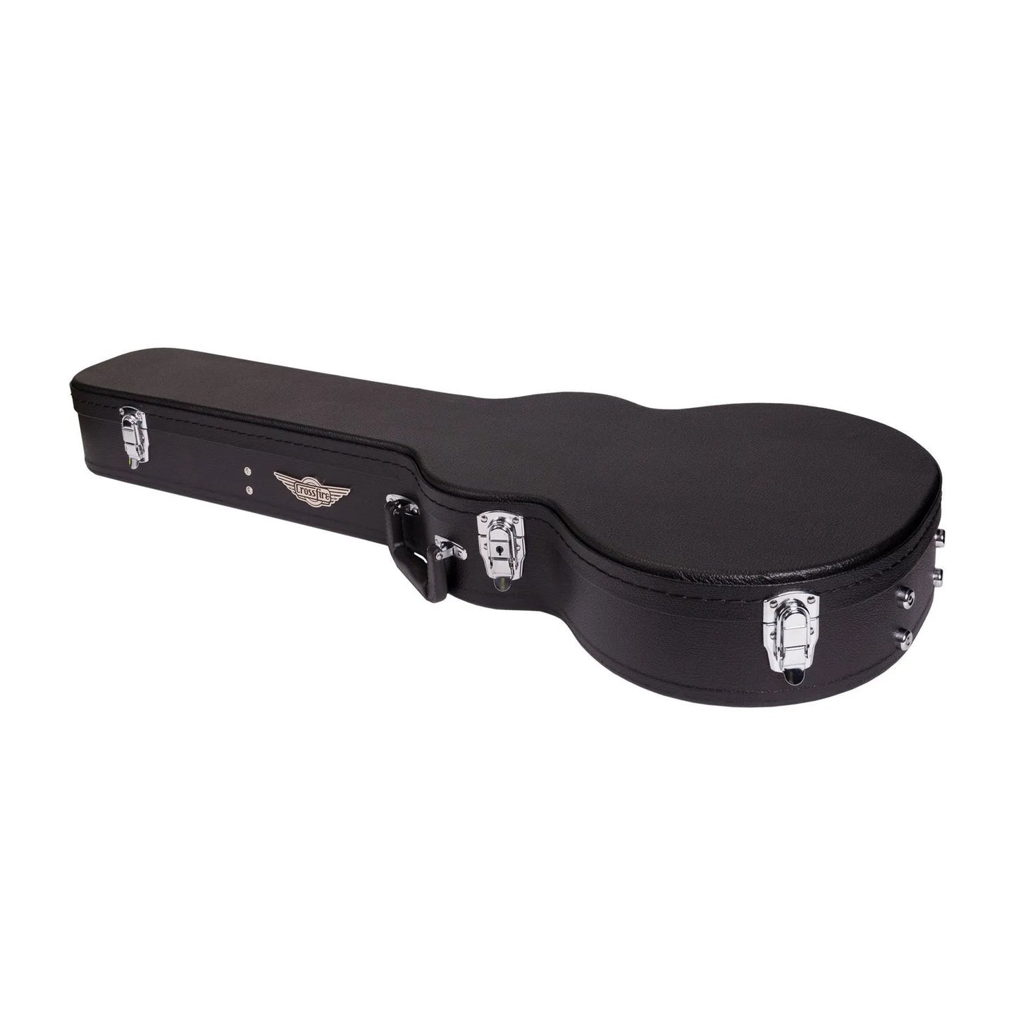 Crossfire LP-Style Electric Guitar Hard Case - Black — view 6