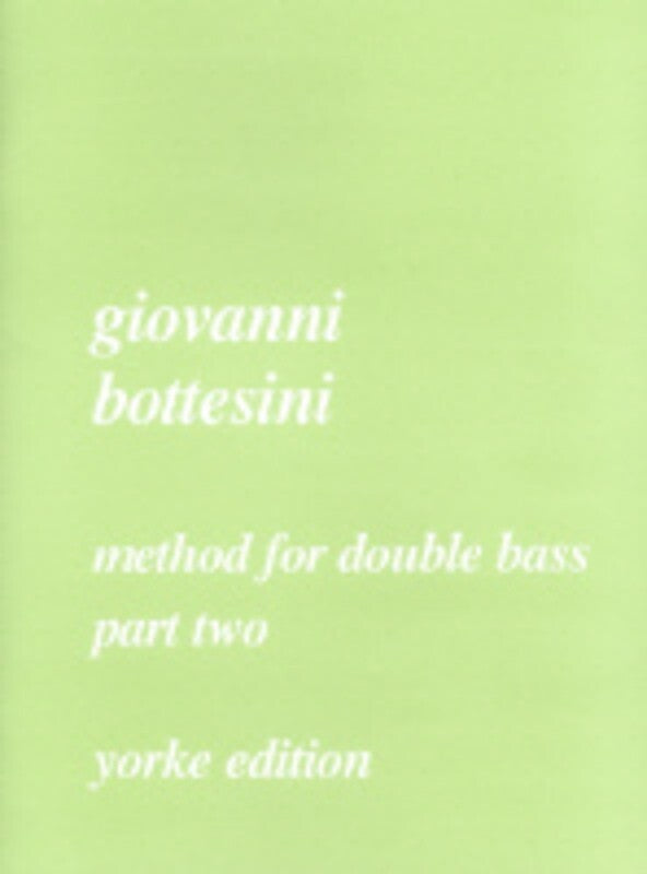 Method For Double Bass Part 2 Ed Slatford (Softcover Book)