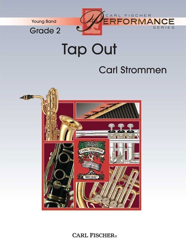 Tap Out Concert Band 2 Score/Parts Percussion Feature