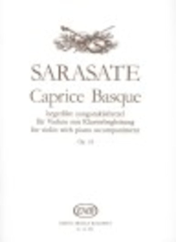 Caprice Basque Op 24 Violin Piano