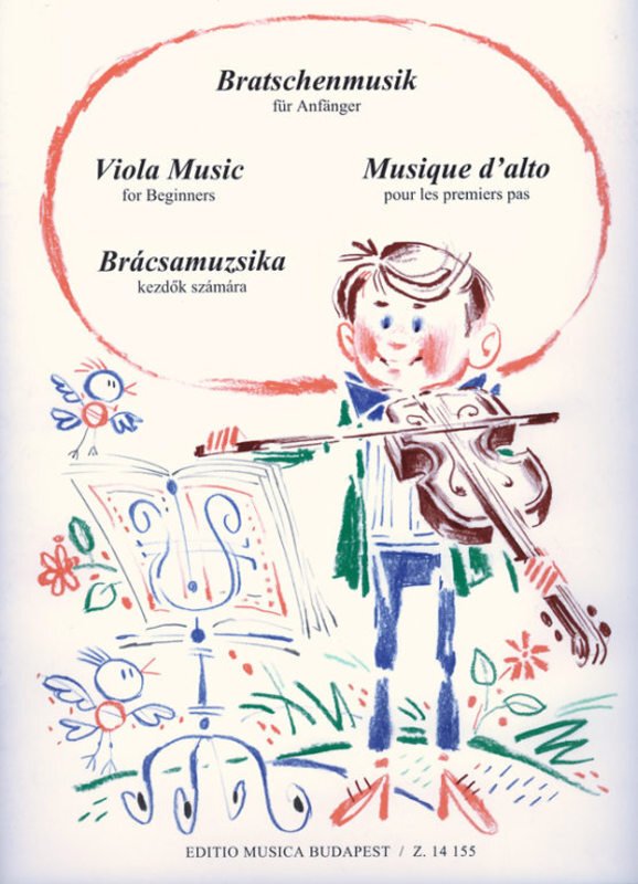 Viola Music For Beginners (Editio Musica Budapest)