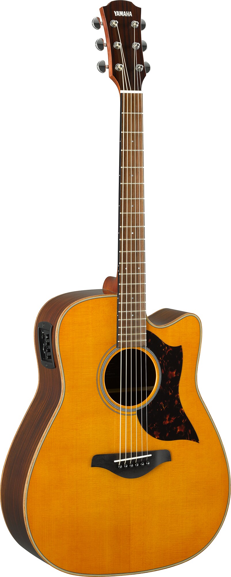 Yamaha A1R Dreadnought Acoustic-Electric Guitar - Vintage Natural