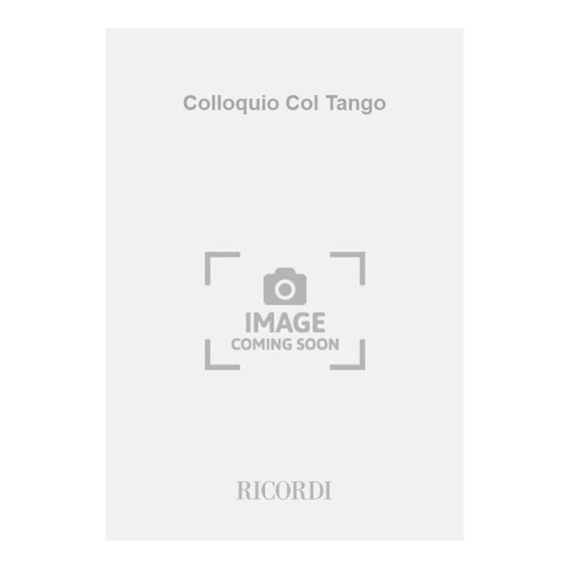 Colloquio Col Tango Book